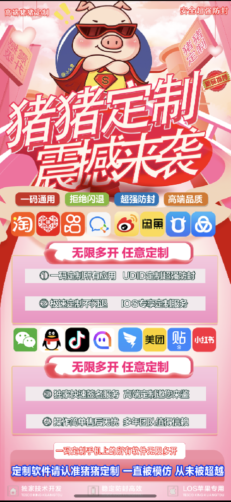 苹果猪猪定制官网-苹果多开软件应用定制